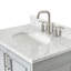 Meuble-lavabo simple avec plateau Abshire 31-93359225