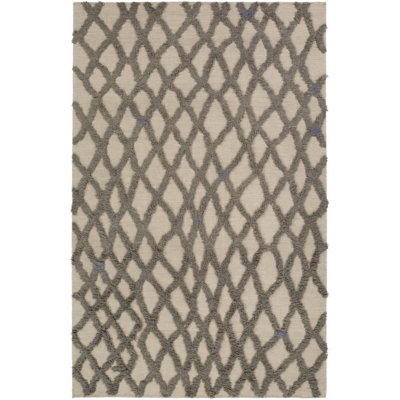 Aubriana Wool Oriental Indoor Rug