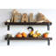 Tablette décorative en bois massif 2 pièces Brennon-96048235-85897125