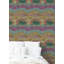 Rouleau de papier peint adhésif L 10 pi x 24 po Lomé Jardine-87678264-132253711