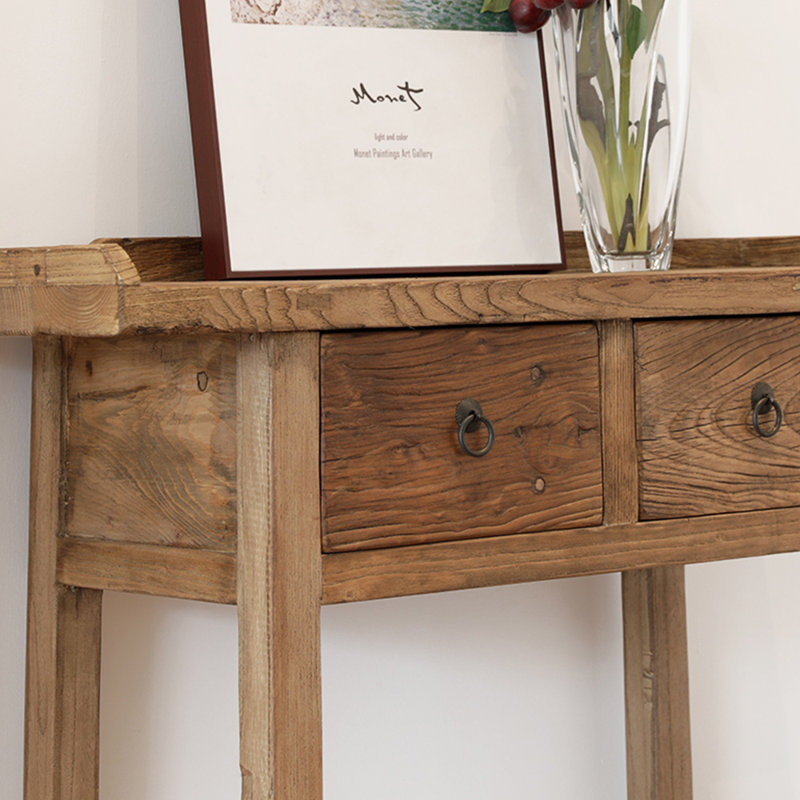 Simple retro console table