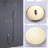 cox Round Rain Shower Combo Set Wall-Mounted Bathroom Shower System with 10-Inch Rain Showerhead-90562810