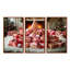 Ensemble de salon de Noël rose et rouge-107194629-107194637