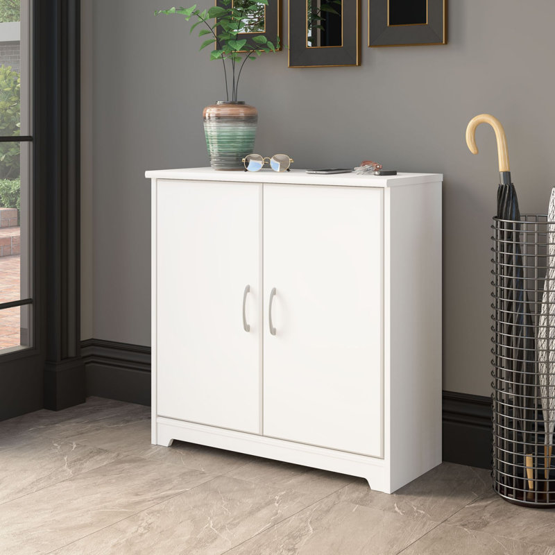 Armoire d'appoint 29,72 po de large Eivan, Blanc