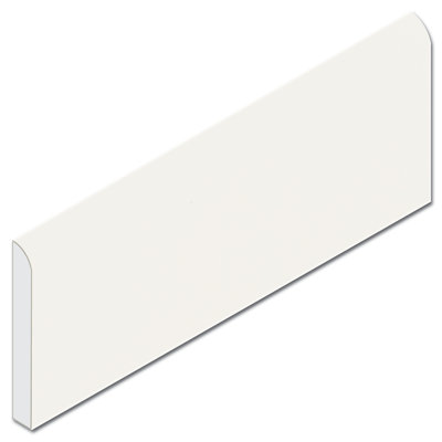 8.5'' L x 2.13'' W Ceramic Bullnose Tile Trim