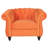 Engelgard Velvet Chesterfield Chair-1405320718