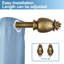 Tringle à rideaux simple réglable 1 po Bertita-492987617-492987619