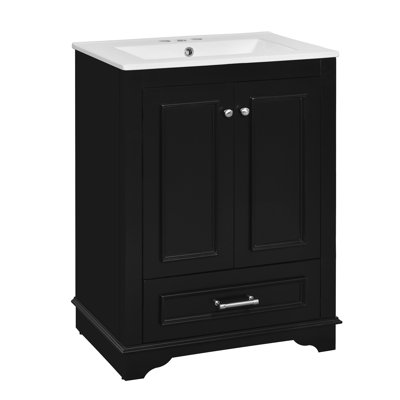 Ensemble de meuble-lavabo simple 24 po 24 po