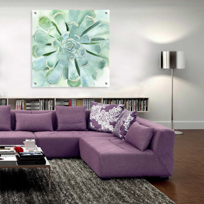 «Verdant Succulent IV» par Victoria Borges