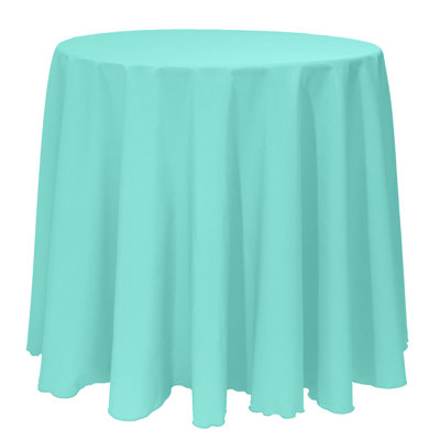 Ultimate Textile - Round Polyester Linen Tablecloth
