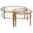 Gaia Glass Top Nesting Coffee Table-1045982269