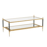 Pierre Glass Top Coffee Table