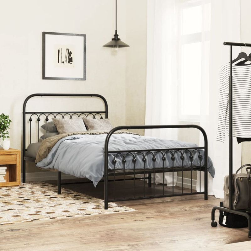 Aliciya Metal Bed
