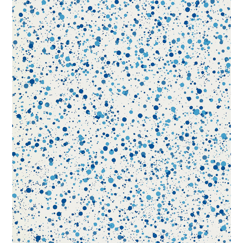 Hinson Icons Wallpaper Roll, Navy on White