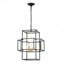 Luminaire suspendu en métal à 4 lumières-1253264472