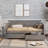 Pine Wood Daybed With Two Storage Drawers-1512401597