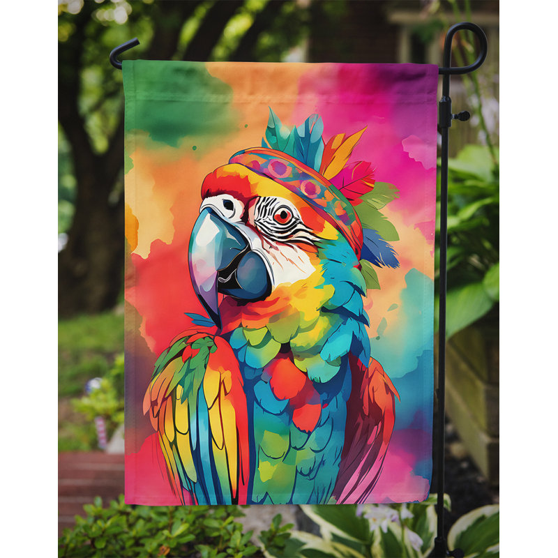 Drapeau de jardin hippie