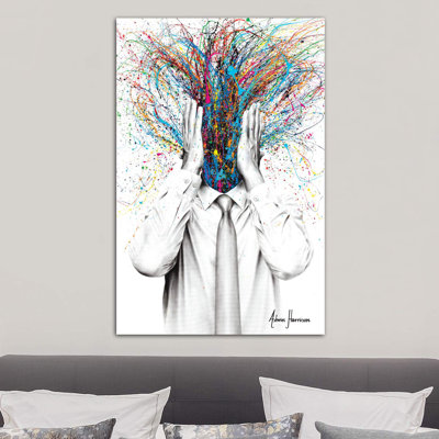 Mindfulness by Ashvin Harrison - Wrapped Canvas Print