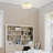 Ranan Linen Semi Flush Mount