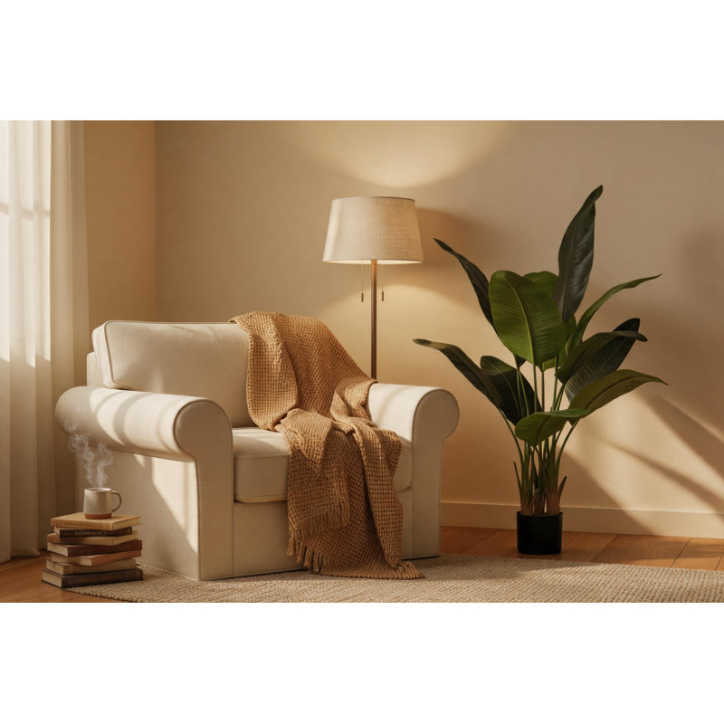 48" Artificial Traveller's Plant, Bird Of Paradise