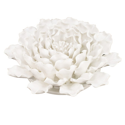 Décoration murale fleur faite à la main D9.3X3 "