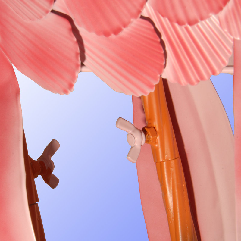 Flamant rose de 32 po Caylinn