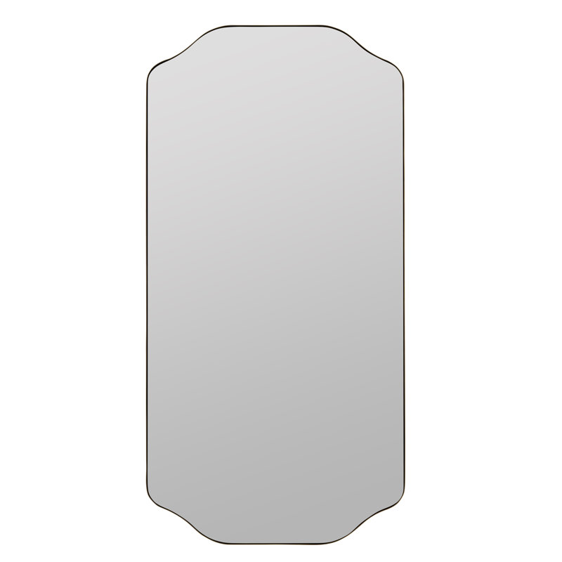 Large Henry Gold Wall Mirror, Gold