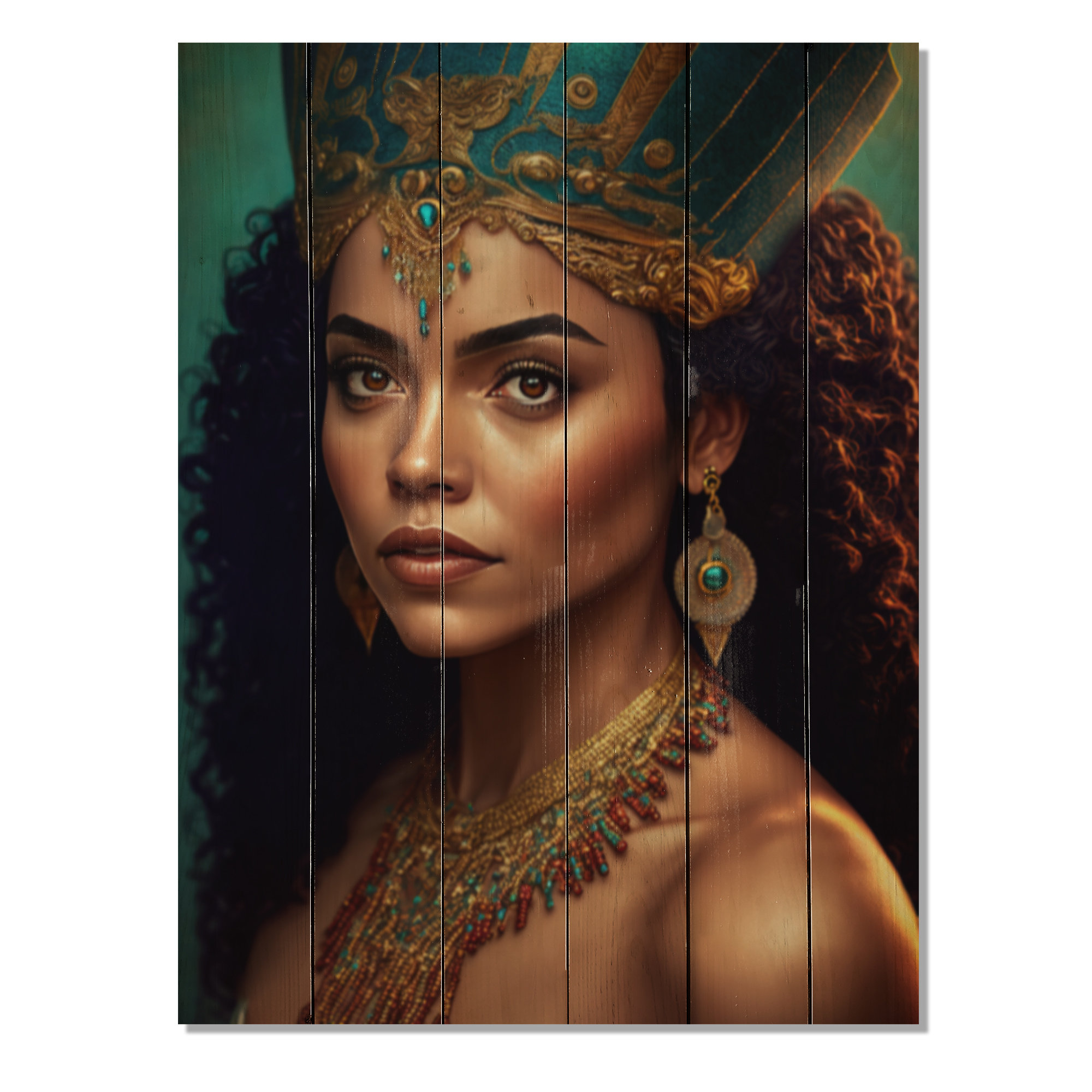 Everly Quinn Bohemian Woman With Traditional Headdress II - Boho Woman