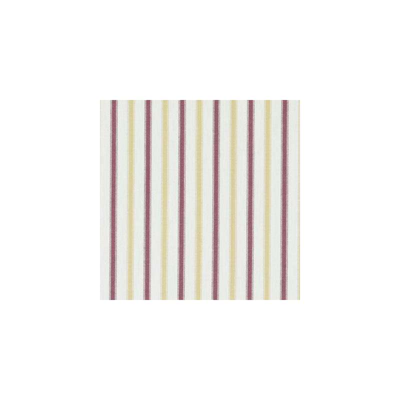 Palmdale Stripes Fabric, Gold/Red