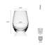 Mikasa Ciara 18 Oz. Stemless Wine Glasses