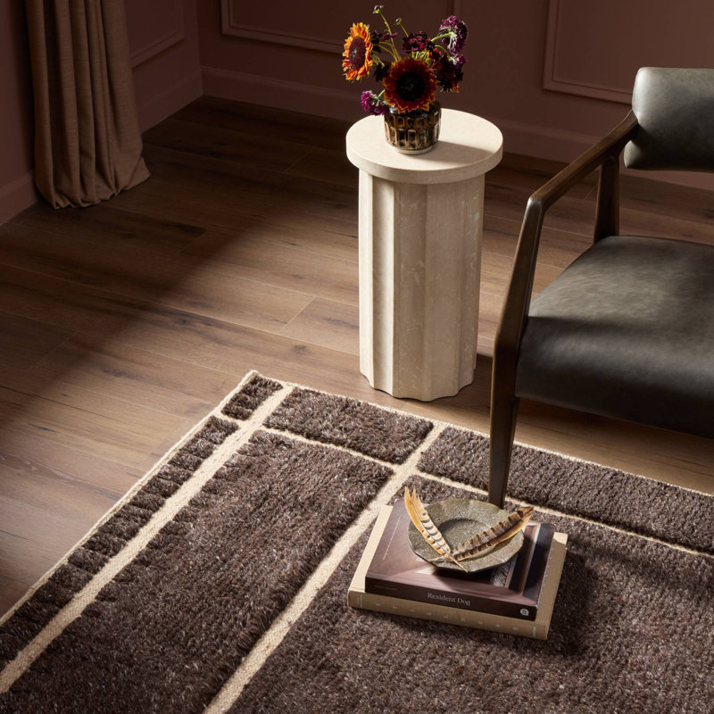 Tillman Hand-Knotted Rug-Tillman Espresso-10'x14', Rectangle 10' x 14', Tillman Espresso