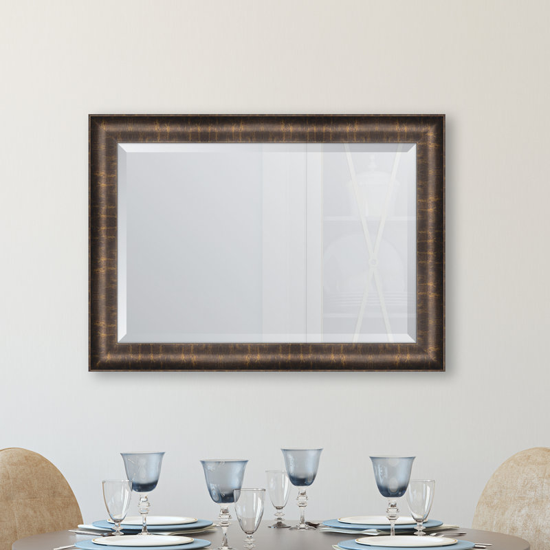 Miroir mural oxido, Or, H 43 po x l 31 po