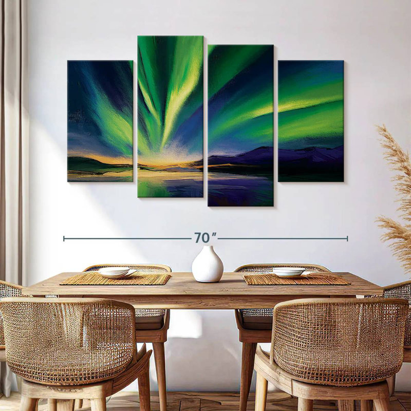 Avery Abstract Aurora Borealis