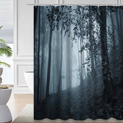 Rideau de douche Dark Forest