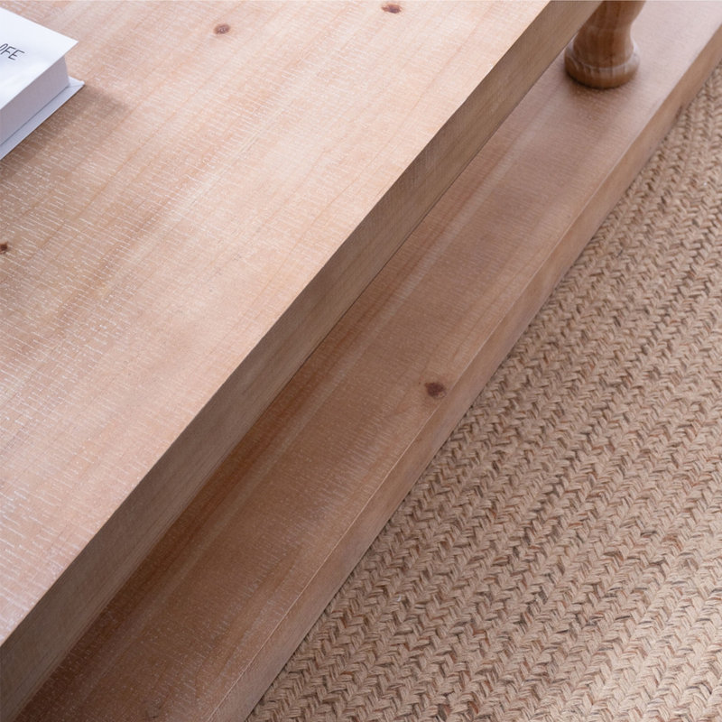 Rustic coffee table, Wood coffee table