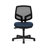 HON  Volt Series Mesh Back Leather Task Chair with Synchro-Tilt, Supports Up to 250 lb, Black-113007674-113007675-113007677