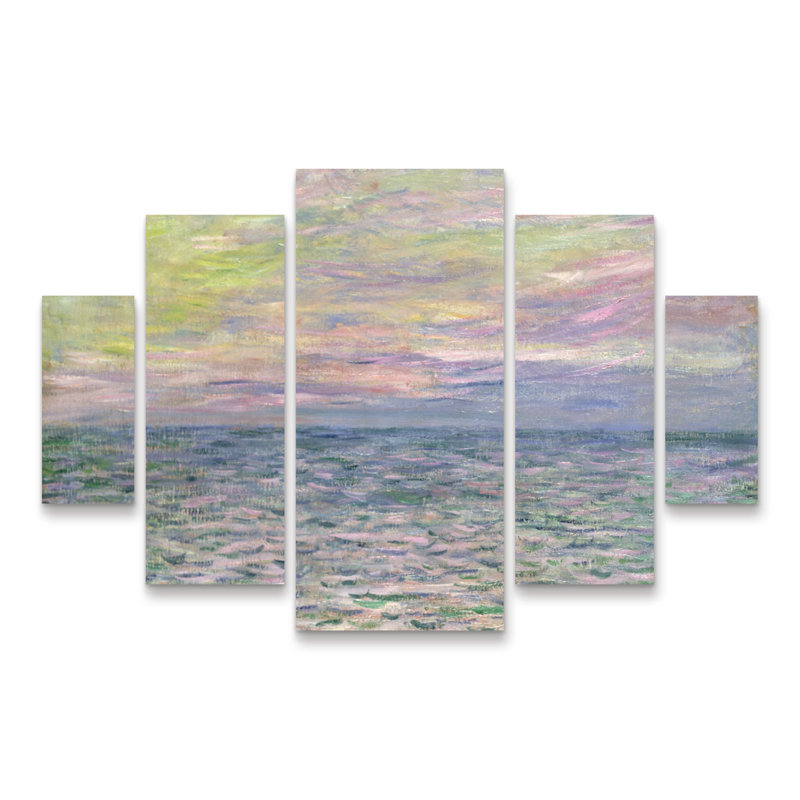 Claude Monet, Coucher De Soleil à Pourville