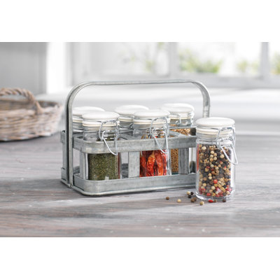 Spice Jar & Rack Set