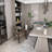 Elani Bankers Swivel Tufted Dining Chairs with Casters and Arms-1480359274-1608069853