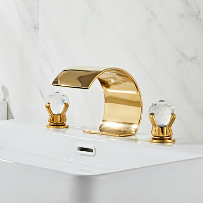 Widespread 2-handle Bathroom Faucet