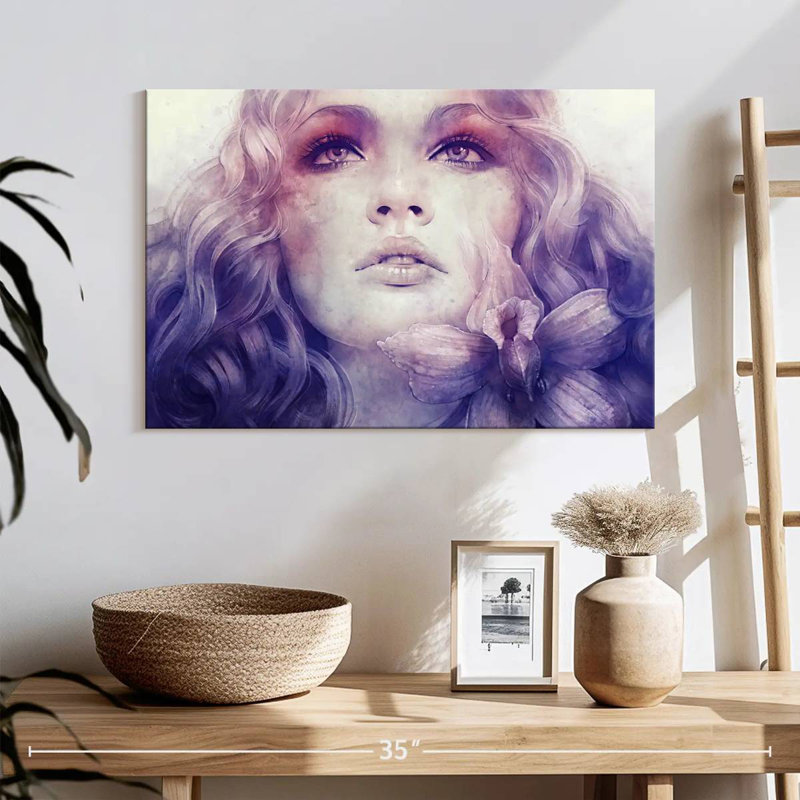 Leisha Miss July, 16" H x 24" W