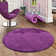 Eonas Solid Colour Shag Area Rug
