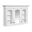 Armoire à pharmacie 40 "avec miroir, armoire de rangement pour salle de bain avec porte miroir et tablettes, armoire de salle de bain murale avec portes en verre