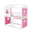 Lit double superposé en bois avec tente-776809681-776809695