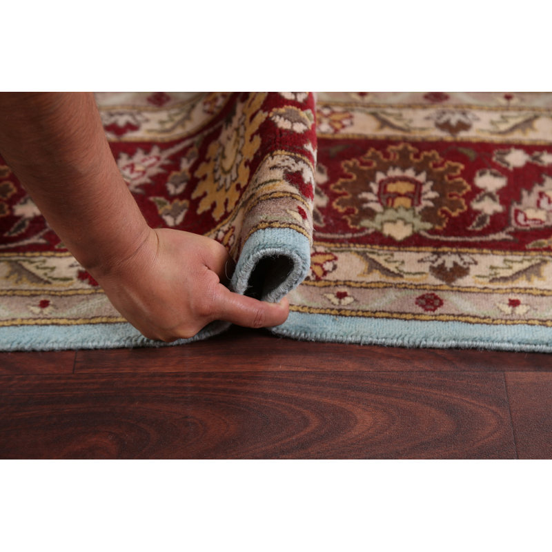 Tapis Kashan en laine noué à la main 6 x 9