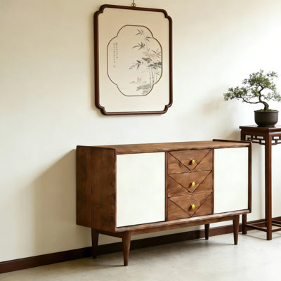 Chinese-style retro minimalist sideboard
