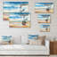 Bateau de pêche dans l'océan tropical - reproduction d'art sur toile-833997669-833997681