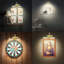 Battery Powered LED Wall Mount Picture Light-365962466-365962493