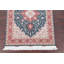 Tapis de zone one-of-kind à la main noué la new age rose/bleu 4 pi 11 po x 6 pi 11 po Lilburn
