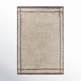 Keynsham Border Wool Shag Rug